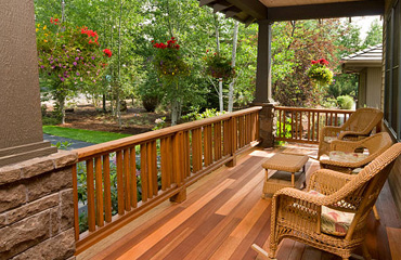 Cedar Decking in Diamond Bar