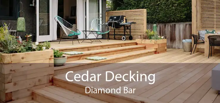 Cedar Decking Diamond Bar