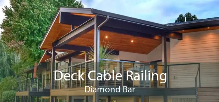 Deck Cable Railing Diamond Bar