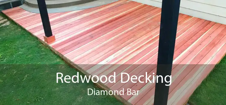 Redwood Decking Diamond Bar