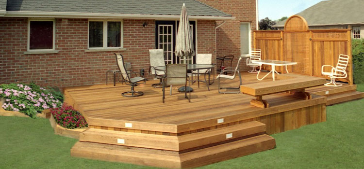 Cedar Composite Decking in Diamond Bar, CA