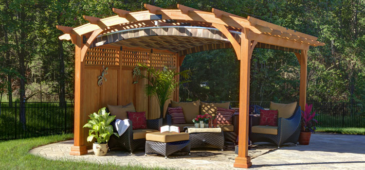 Modern Wood Pergola Installation in Diamond Bar, CA